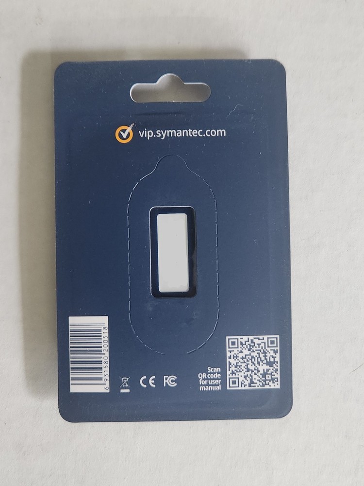 Symantec VIP Hardware Authenticator – OTP One Time Password Display Token 15 Pcs