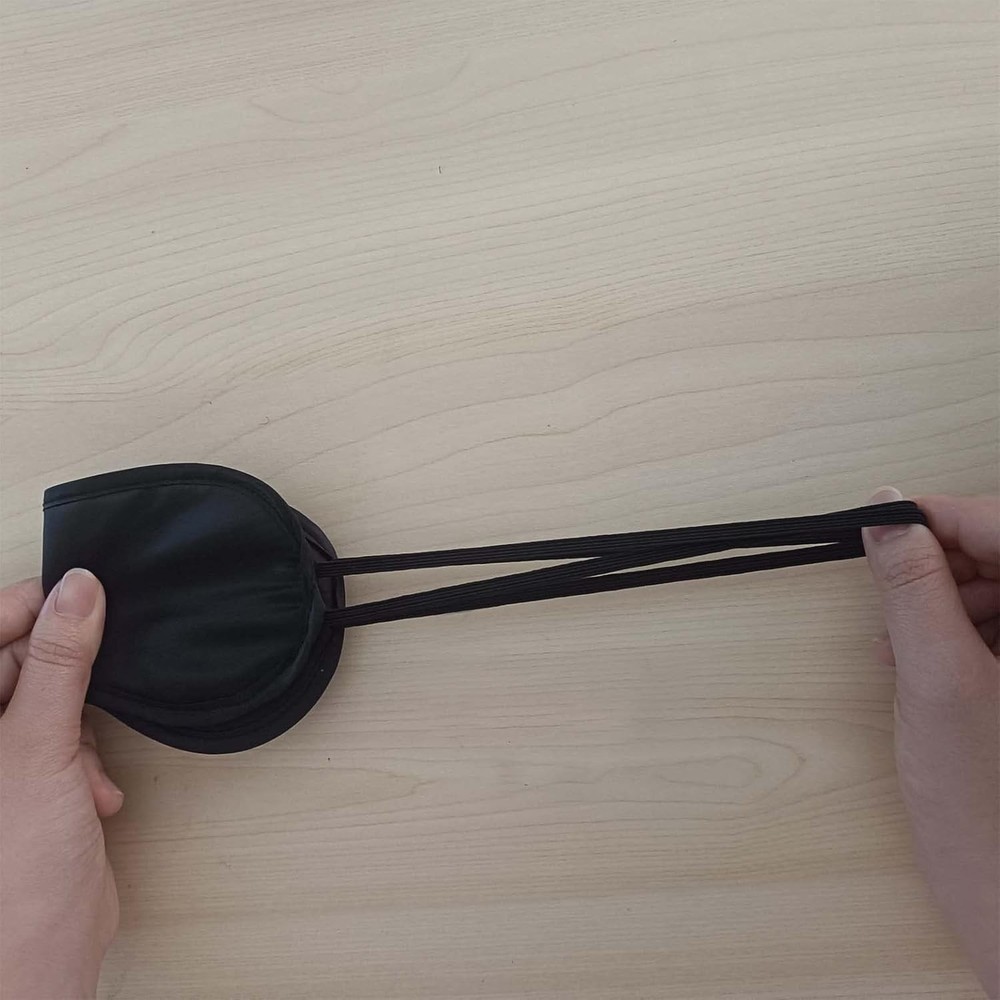 3-Pack Soft Sleeping Blindfolds - Effortless Light Blockage for All Adults
