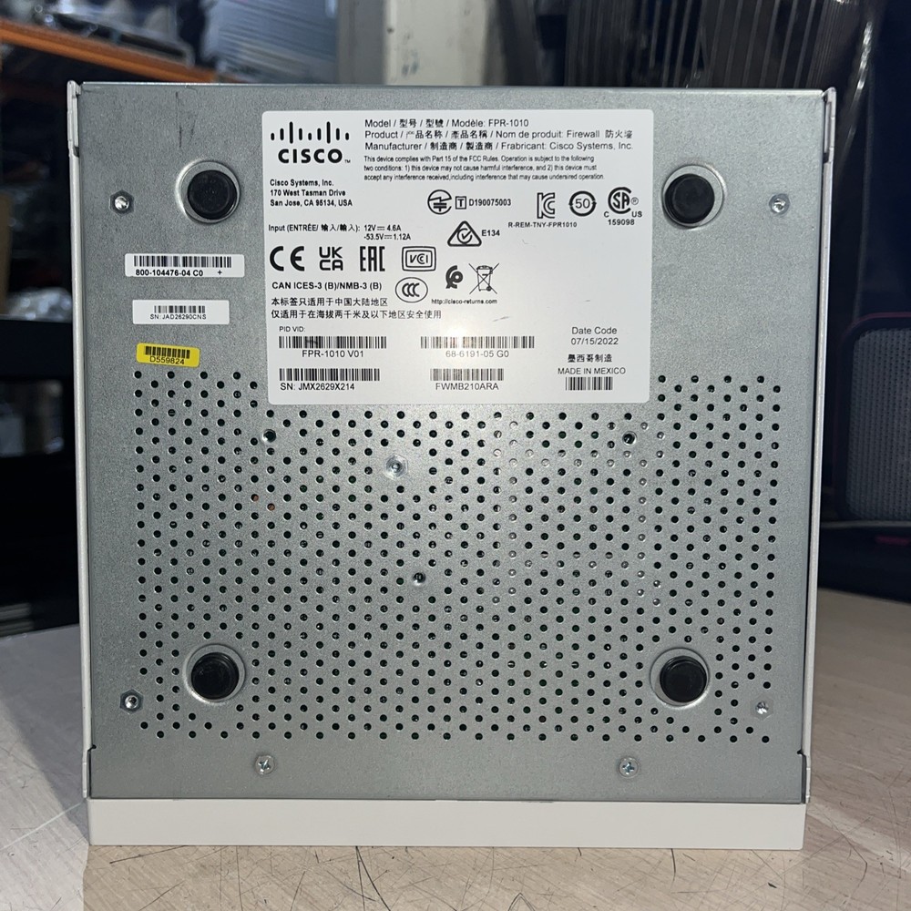 CISCO FIREPOWER 1000 SERIES FPR-1010 NETWORK SECURITY