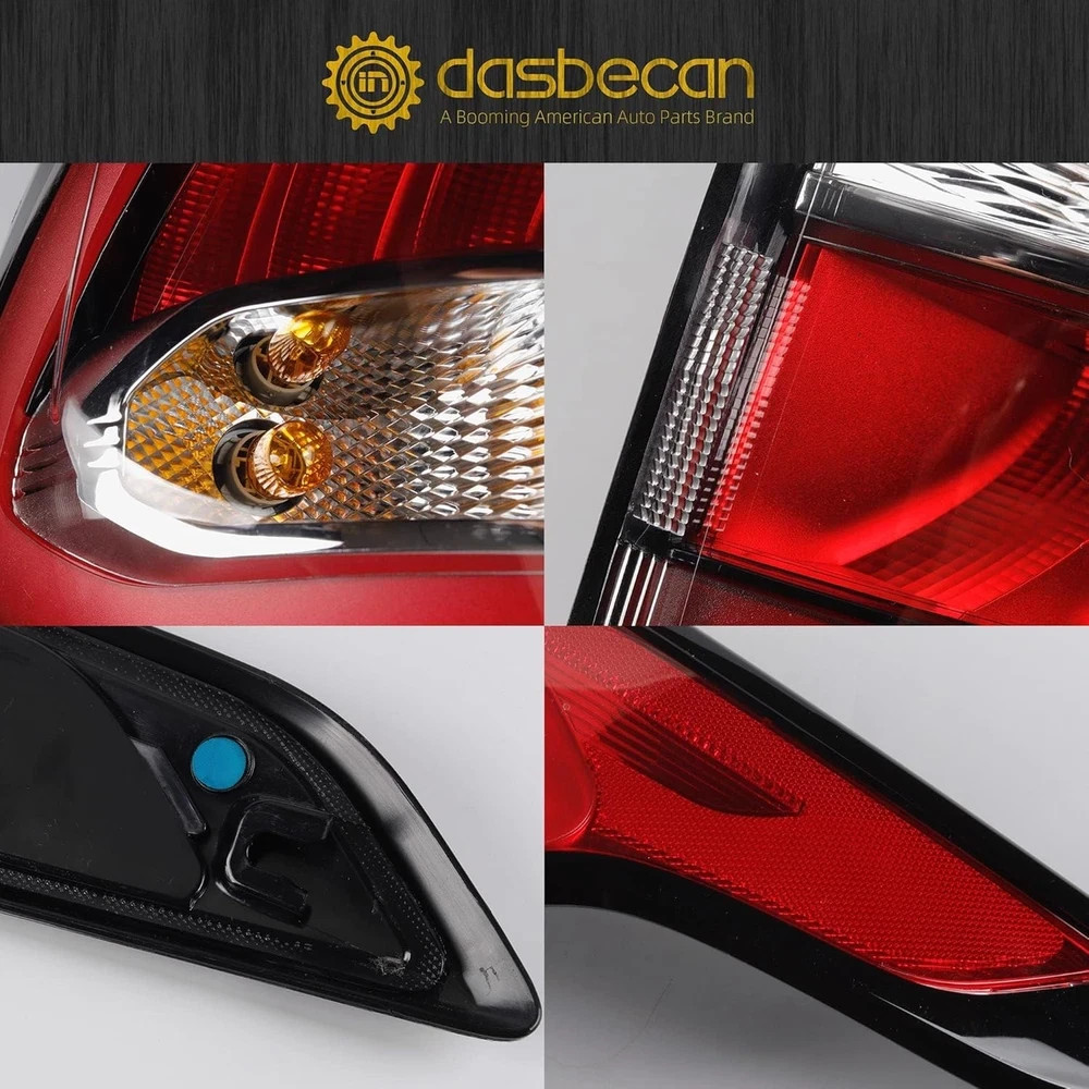 Left Tail Light Assembly with Bulb for Ford Escape Kuga 2017-2019