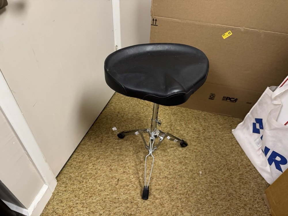 PDP Bicycle Saddle Style Drum Throne - Adjustable Height - Double Braced