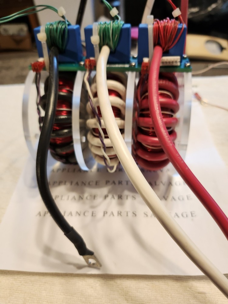 TRIPLE TOROIDAL COIL & CURRENT TRANSDUCERS FROM WECO SERVICE METER TESTER