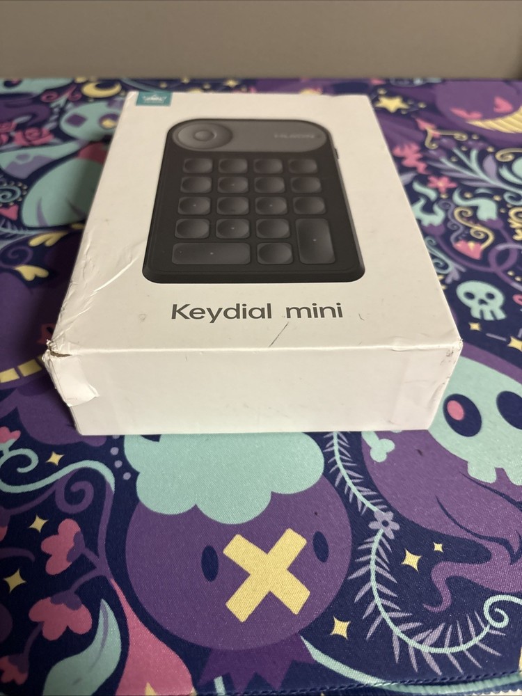 HUION Keydial Mini Bluetooth Programmable Keypad with Dial