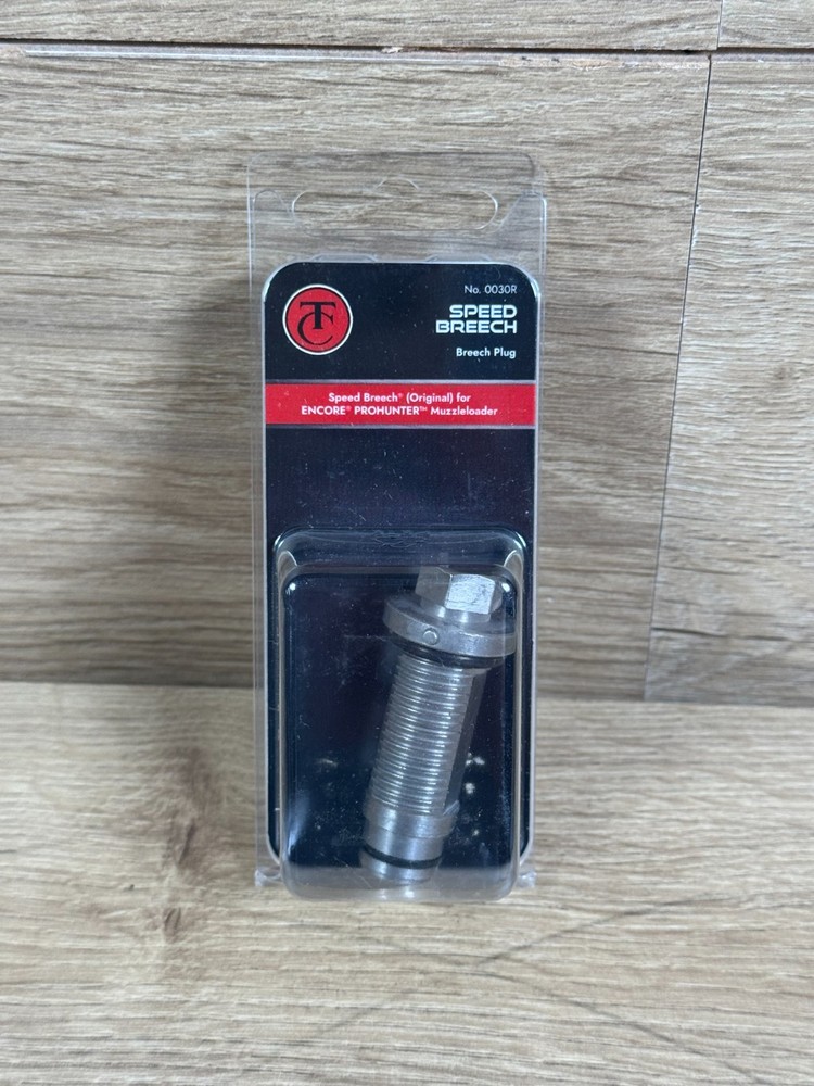Thompson Center Speed Breech Plug for Encore PROHunter Muzzleloader, SS #0030R