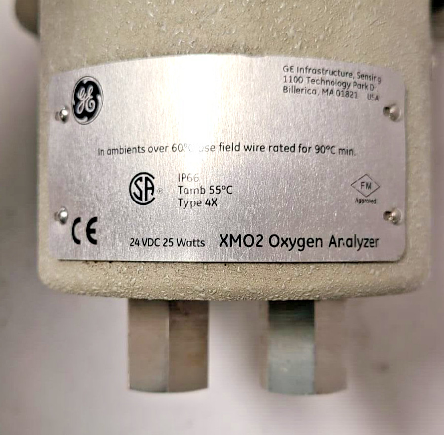 GE Panametrics XMO2-1H-31 Thermoparamagnetic Oxygen Transmitter Analyzer