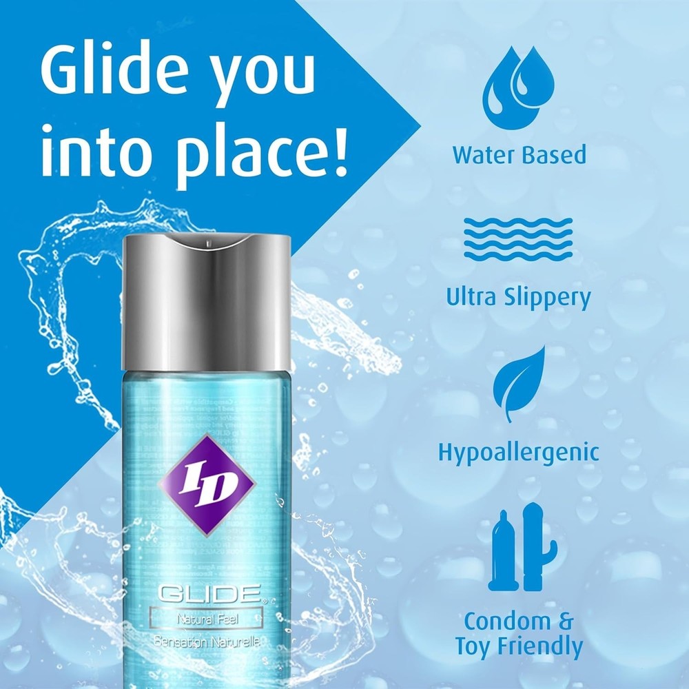 Water Based Personal Lubricant - ID Glide 128 fl oz