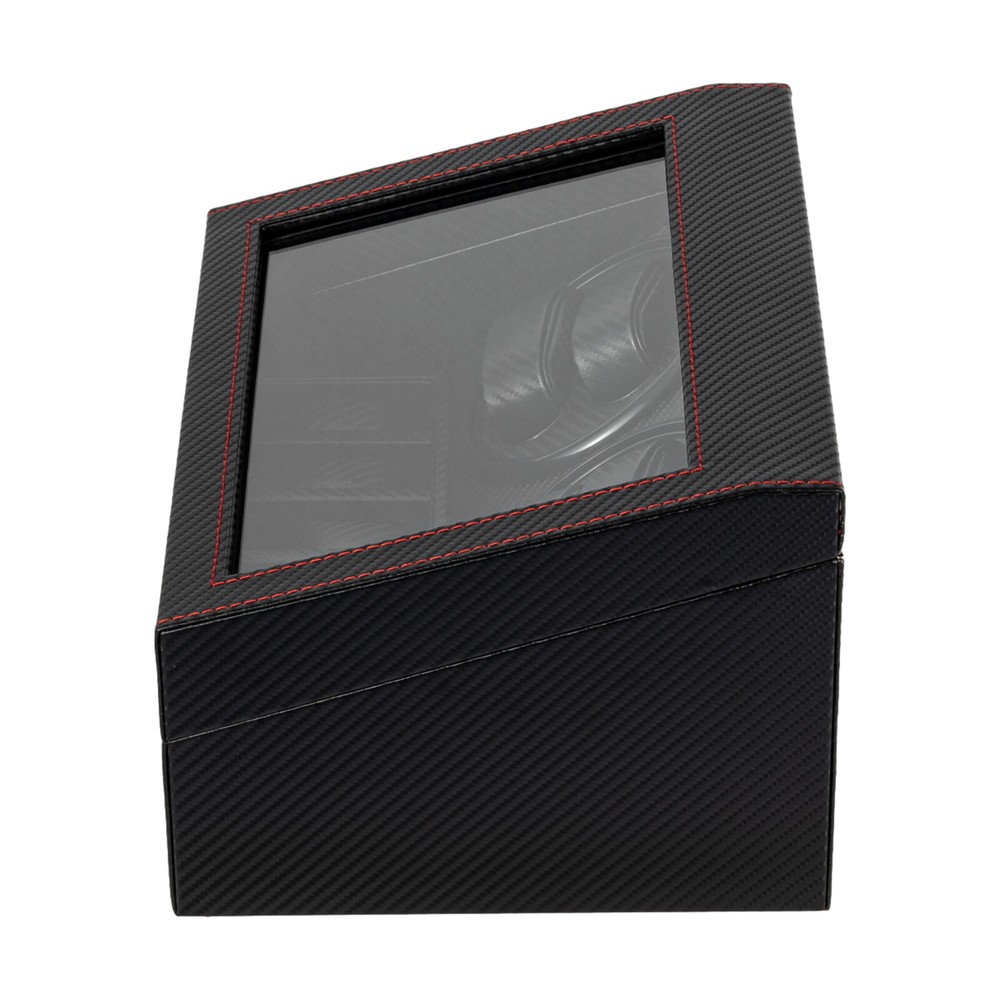 Automatic Rotation Watch Winder Box 4+6 Self Winding Display Box Storage Case