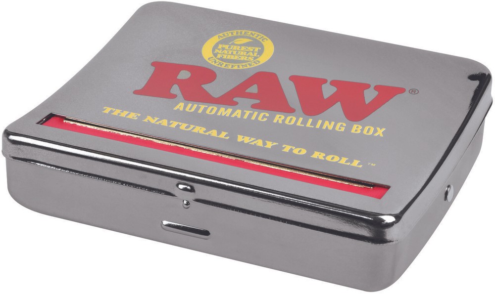 1x RAW 110mm AUTOMATIC ROLLING BOX CIGARETTE ROLLING MACHINE