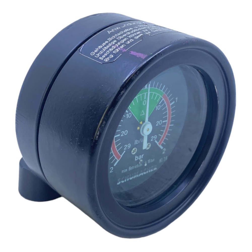 Shoemaker Manometer KL 1.6 16bar