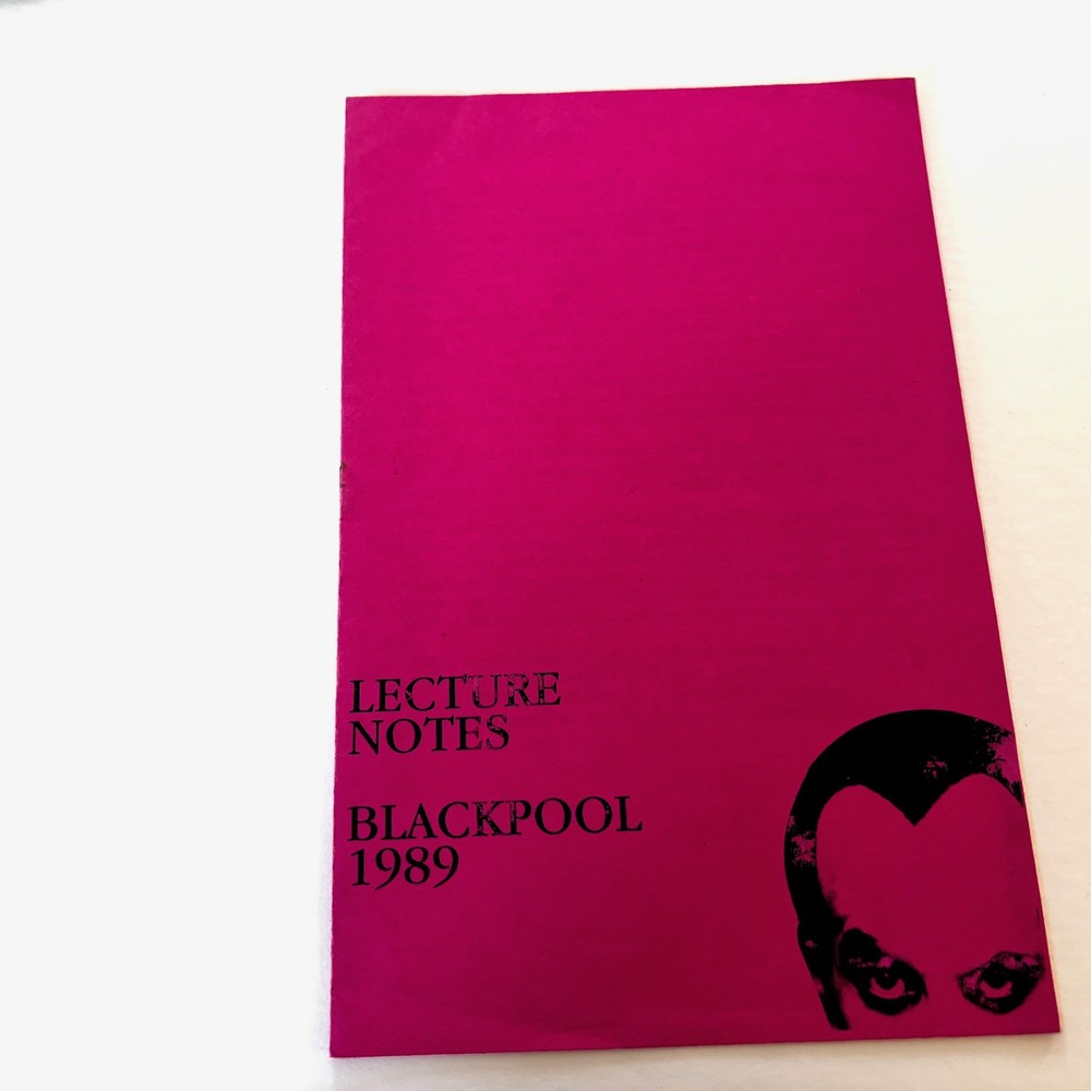 Phil Goldsteins Blackpool Lecture Notes 1989