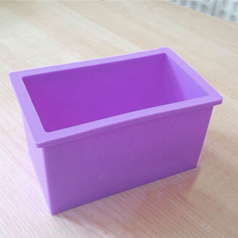 Soap Silicone Mold Handmade Soap Making Mold Cake Bread Baking Mold