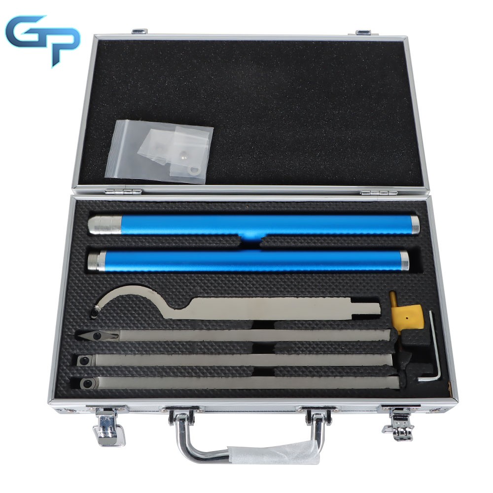 New 11" Carbide Wood Turning Lathe Tools With 4 Extra Replacement Inserts & Case