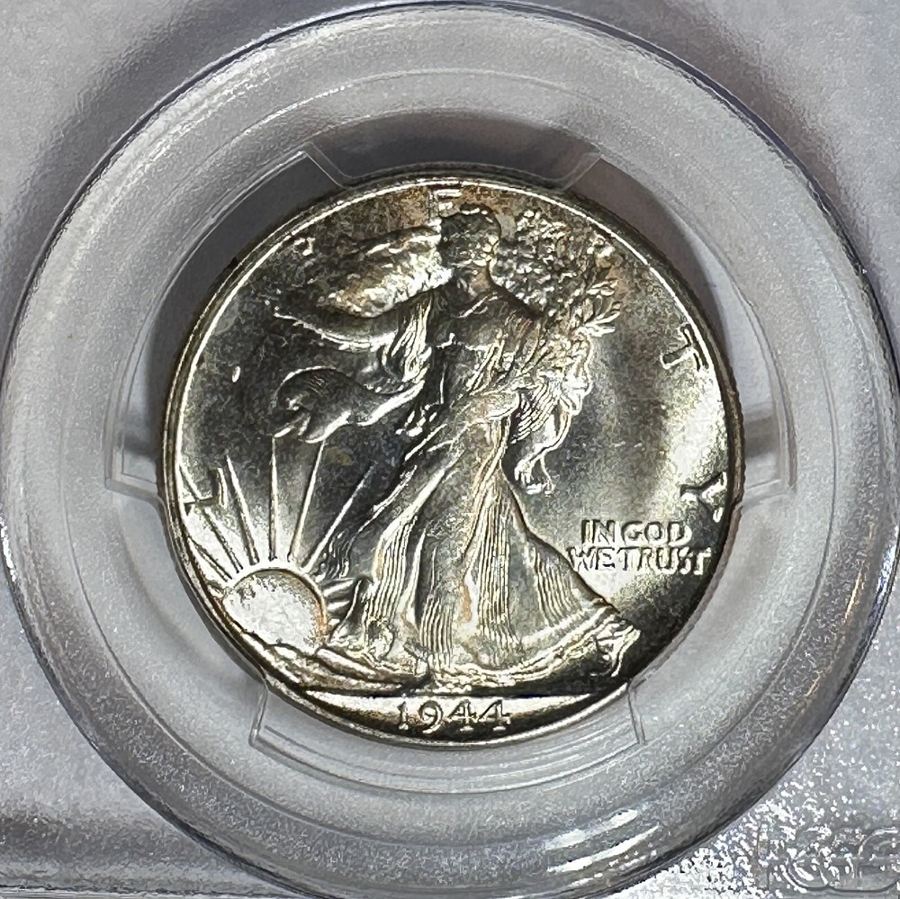 1944 S Walking Liberty Half Dollar .50C PCGS MS65
