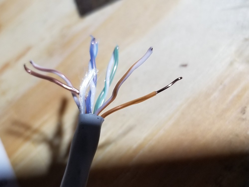 General Cable GenSPEED 5000 24/4P Cat5E UTP Plenum Network Cable CMP White/100ft