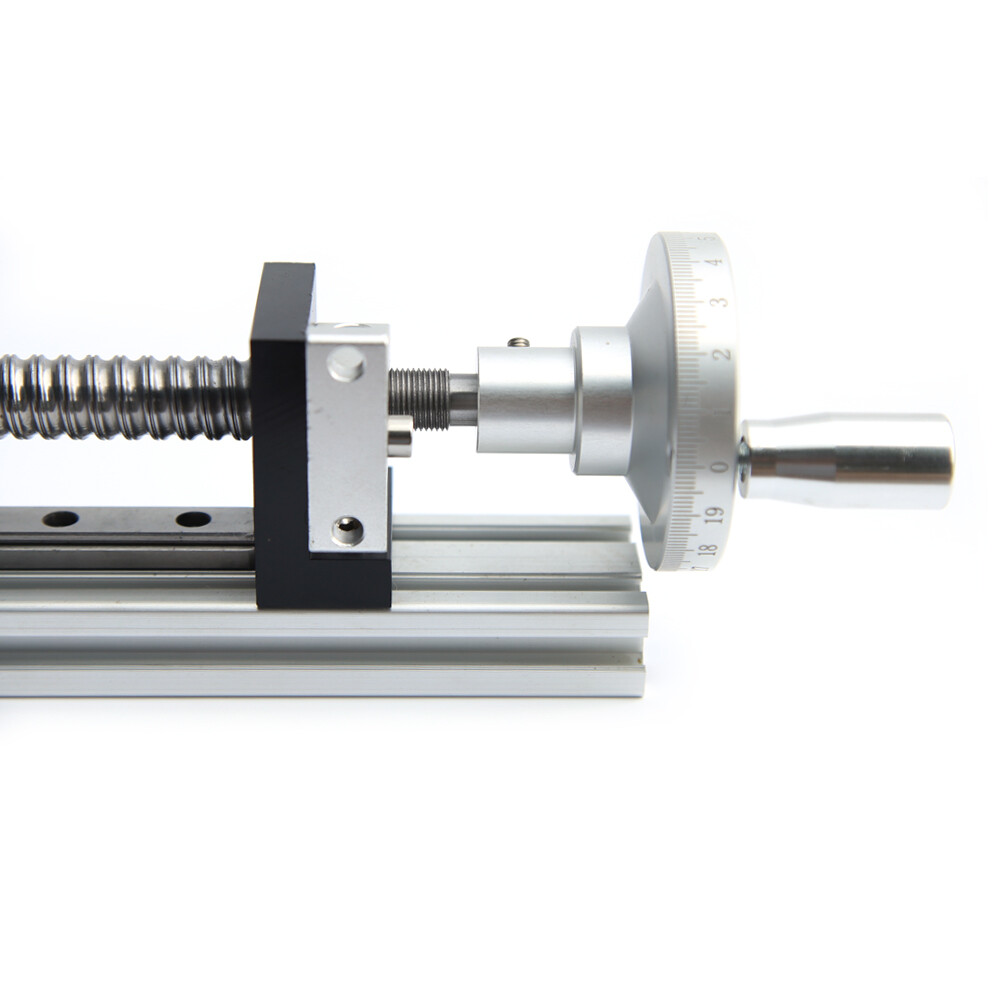 Manual Linear Rail Guide Slide Stage Actuator Ball Screw Motion Table& Handwheel