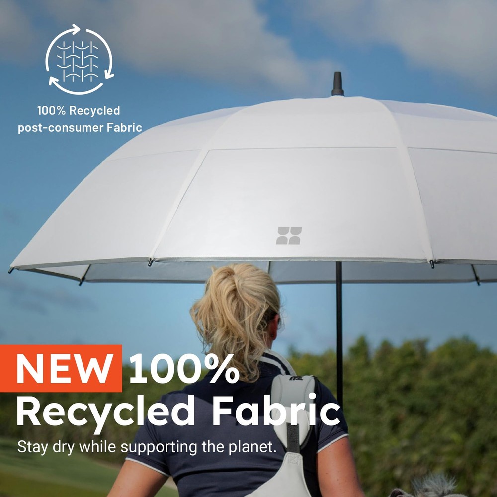 Umbrella - Golf Lite Umbrella Extra Large Big Oversize Windproof for Golf Bag...