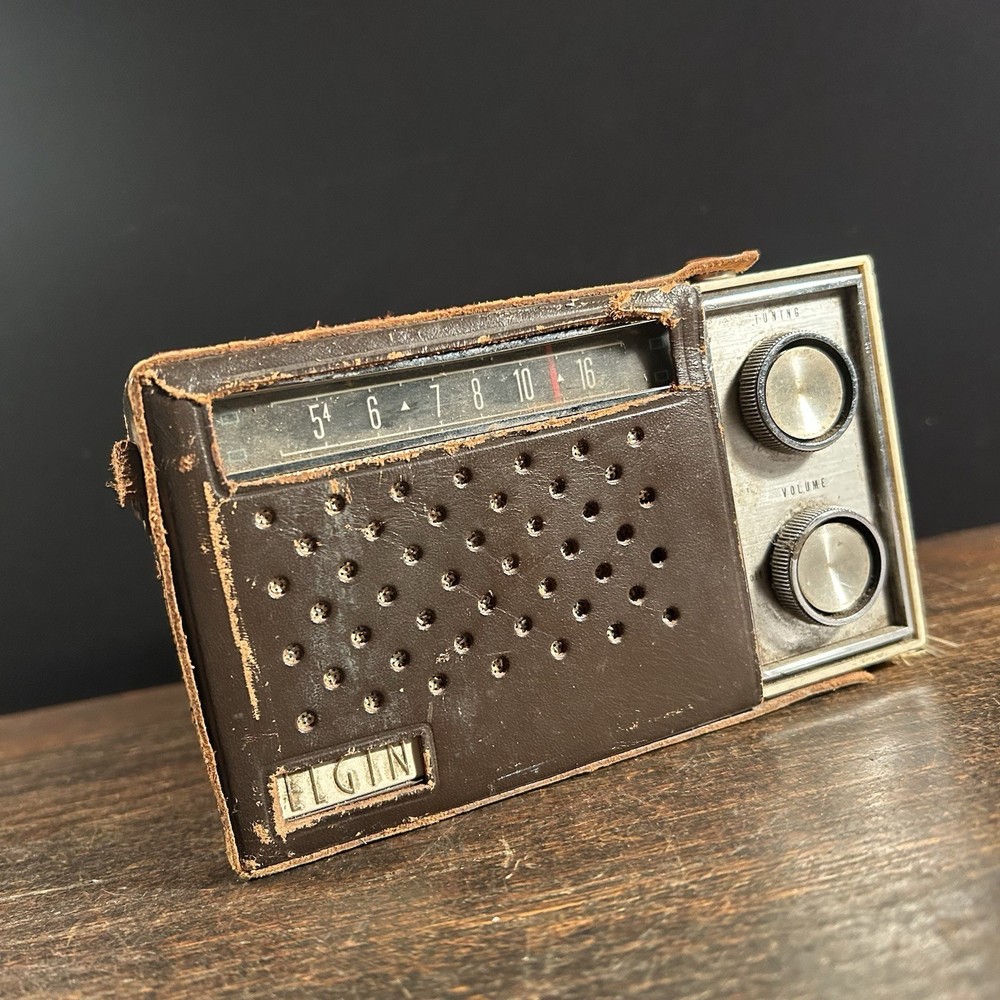 Vintage Elgin Ten Transistor Radio Working