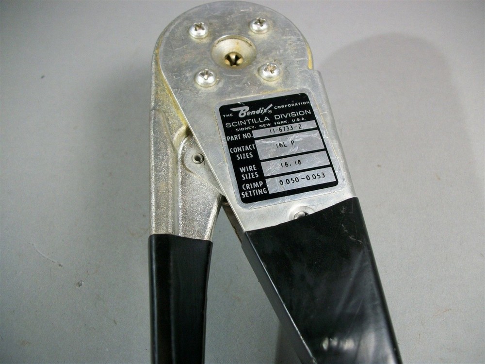 Buchanan 11-6733-2 Crimp Tool Astro Tool Mfg.