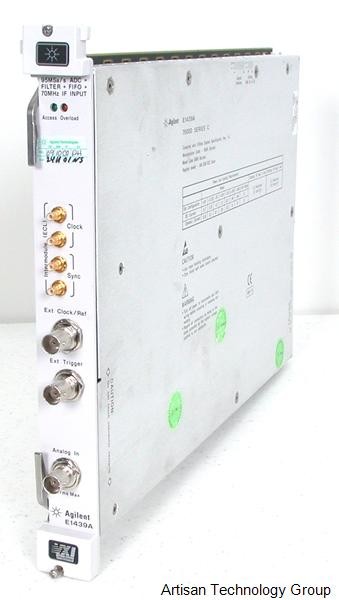HP E1439A 95 MSa/s Digitizer with DSP, Memory and 70MHz IF Input