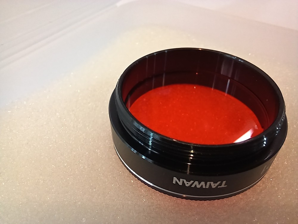 BINTEL TELESCOPE FILTER GSO #21 ORANGE FILTER 1.25'' MADE IN TAIWAN