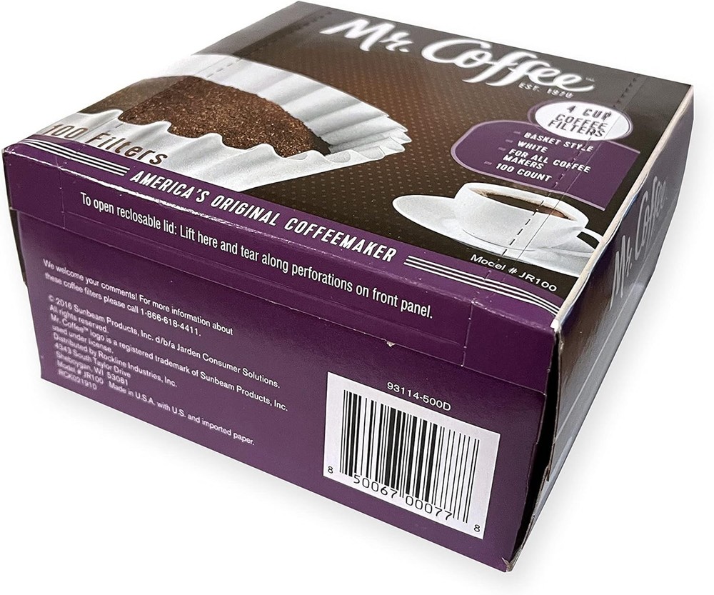 4-Cup Coffee Filters, 100 Count Package May Vary