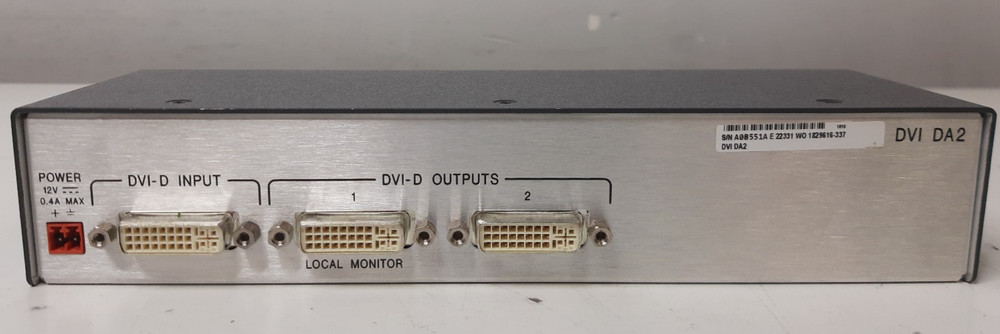 New Open Box Extron DVI DA Distribution Amplifier Series