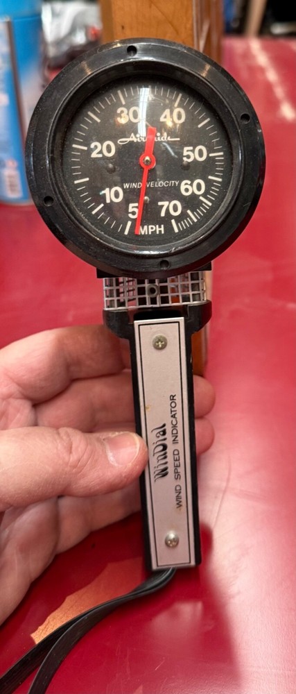 Vintage WinDial Wind Speed Indicator