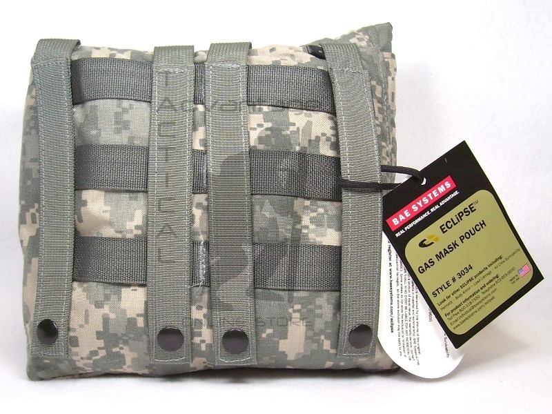 BAE Systems ECLiPSE Gas Mask MOLLE Pouch - ACU universal camo