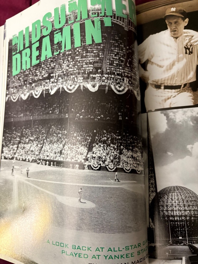 2008 MLB All Star Game Official Program Limited Edition With Derek Jeter on Cove