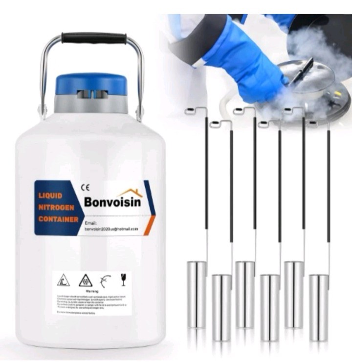 Bonvoisin 10L Liquid Nitrogen Container Cryogenic Container