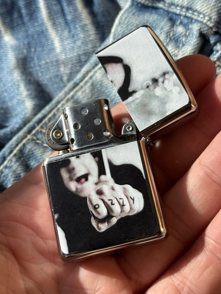 💥Vintage 00s WORK Lighter Legend Ozzy Osbourne Two Sided