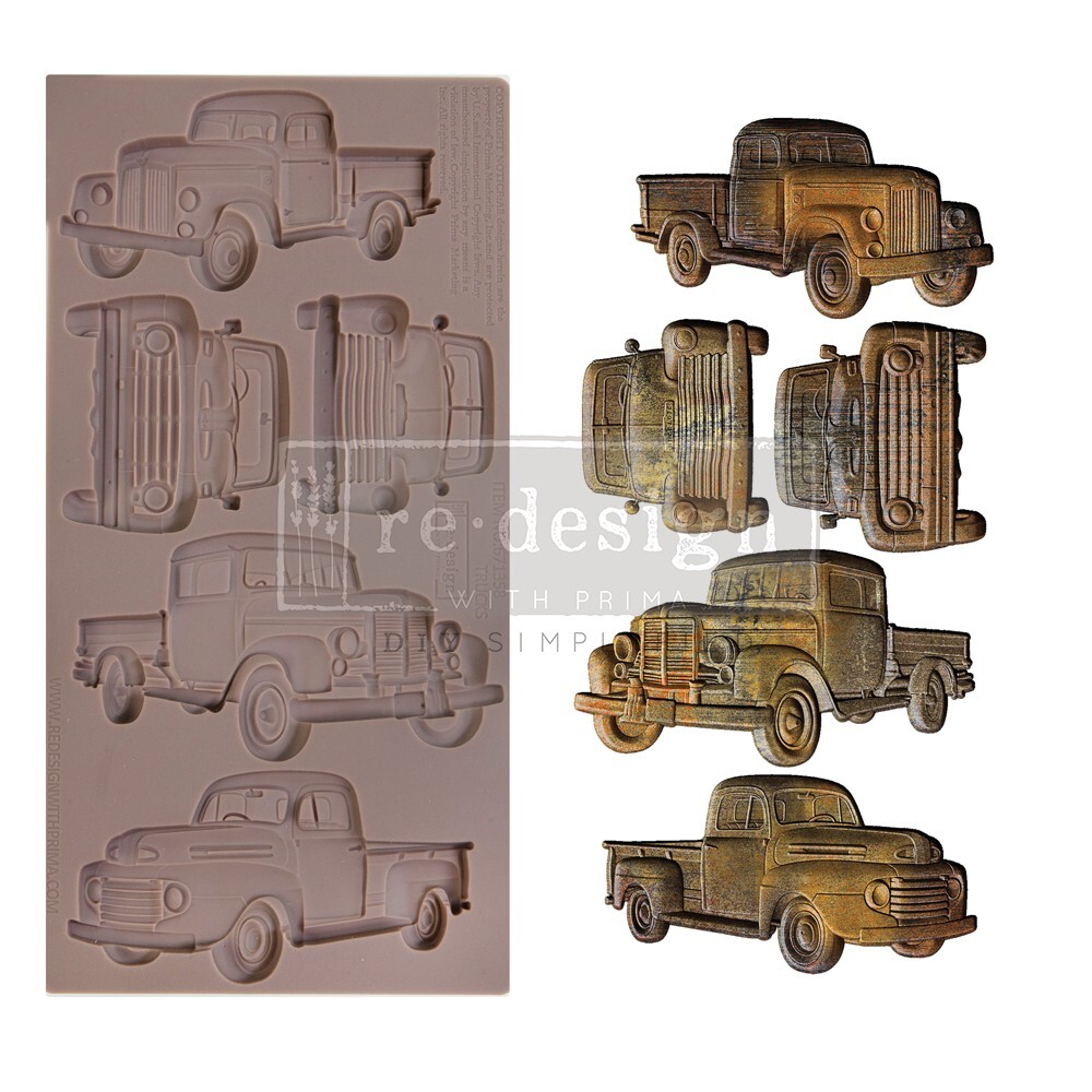 REDESIGN WITH PRIMA DECOR MOULDS – TRUCKS