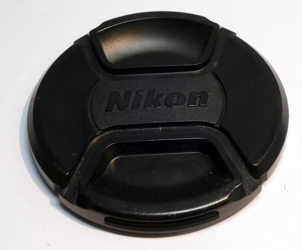Nikon 72mm lens front cap (all black)  used