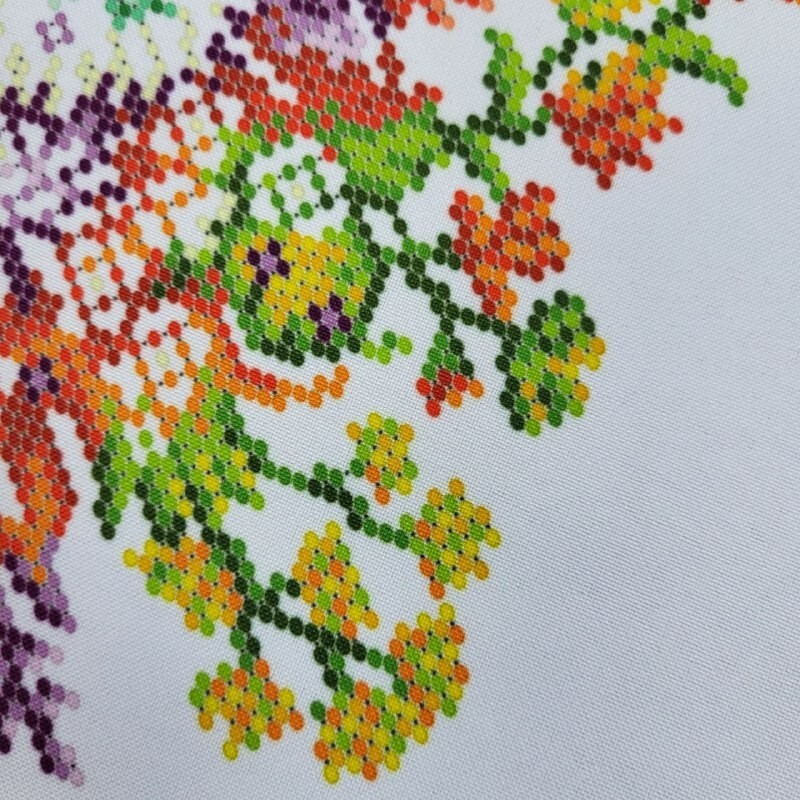 Bead Embroidery Kit Rainbow Tiger DIY Beaded Stitching Bead Needlework bs 3402