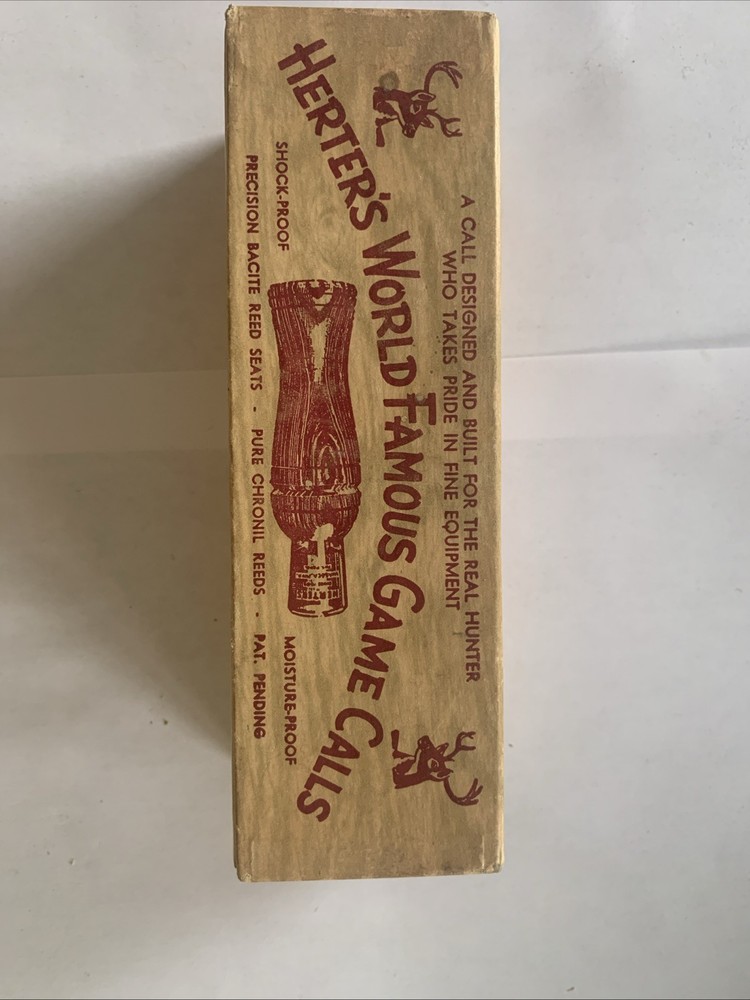 Herters Game Call Box Lot