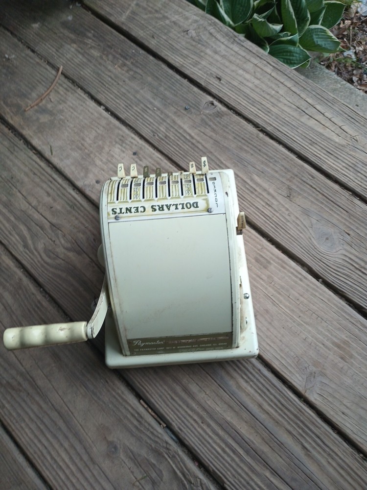 Paymaster X_2000 Check Writer With Key