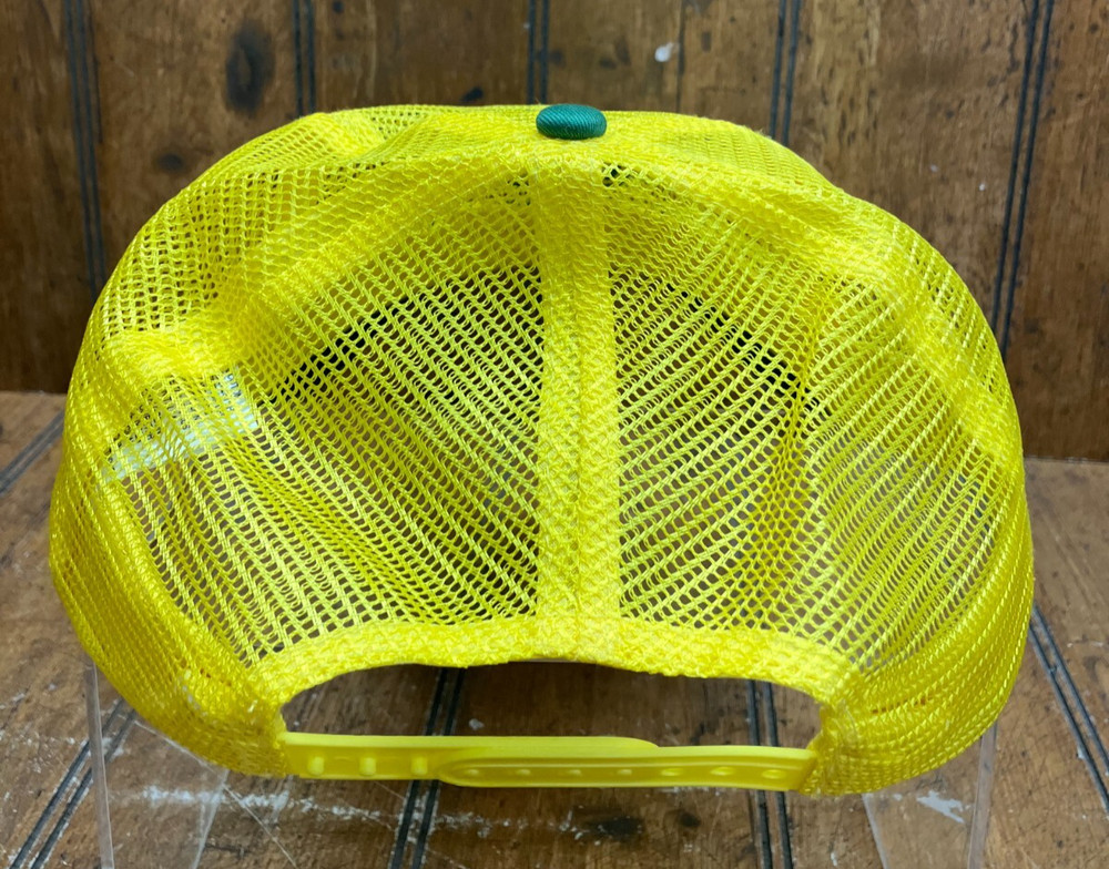 John Deere Yellow & Green Mesh Snapback Trucker Hat #8