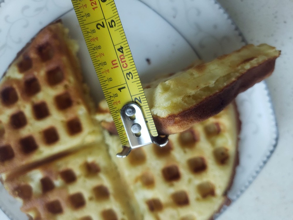 Cast Iron Waffle Maker with Handle Hoder and Basting Brush……