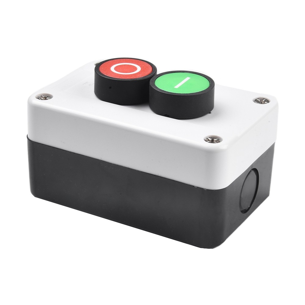 Ergonomic Push Button Station Switch with Box for Remote Motor Control