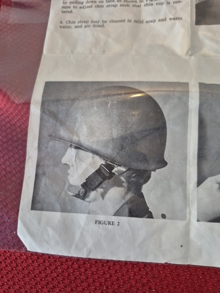 US M1 Helmet Chin Strap Instructions