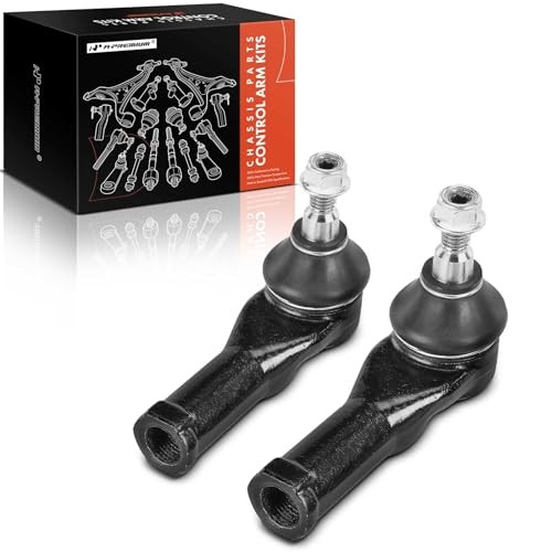 2 x Front Outer Tie Rod Ends, Compatible with Jaguar X-Type 2002-2008