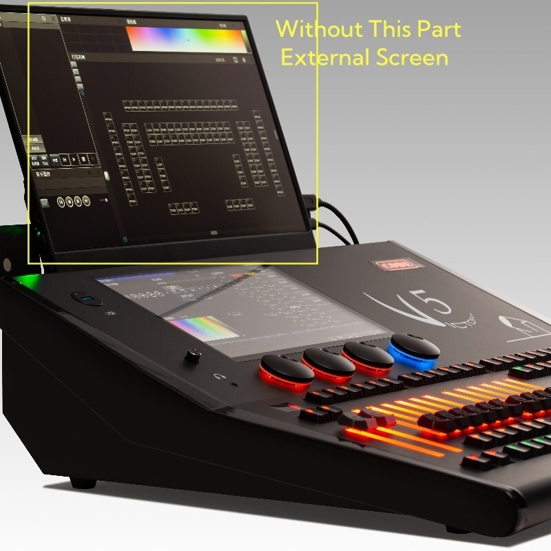 2048 Channel DMX512 Lighting Console Code Victory 5 DMX Controller With Fly Case