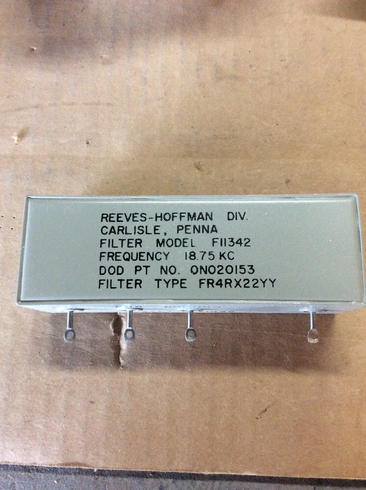 0N020153 Band Pass Filter