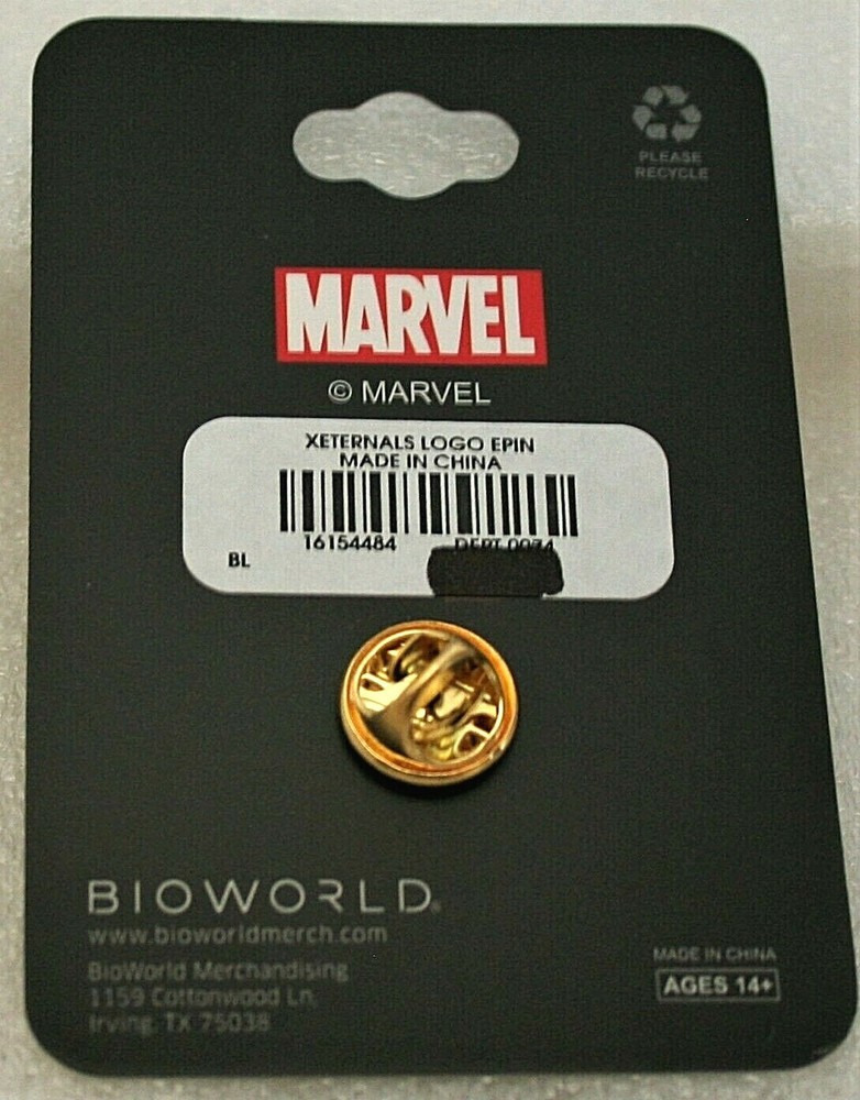 Marvel Studios Comics Eternals Collectors Lapel Pin New MOC