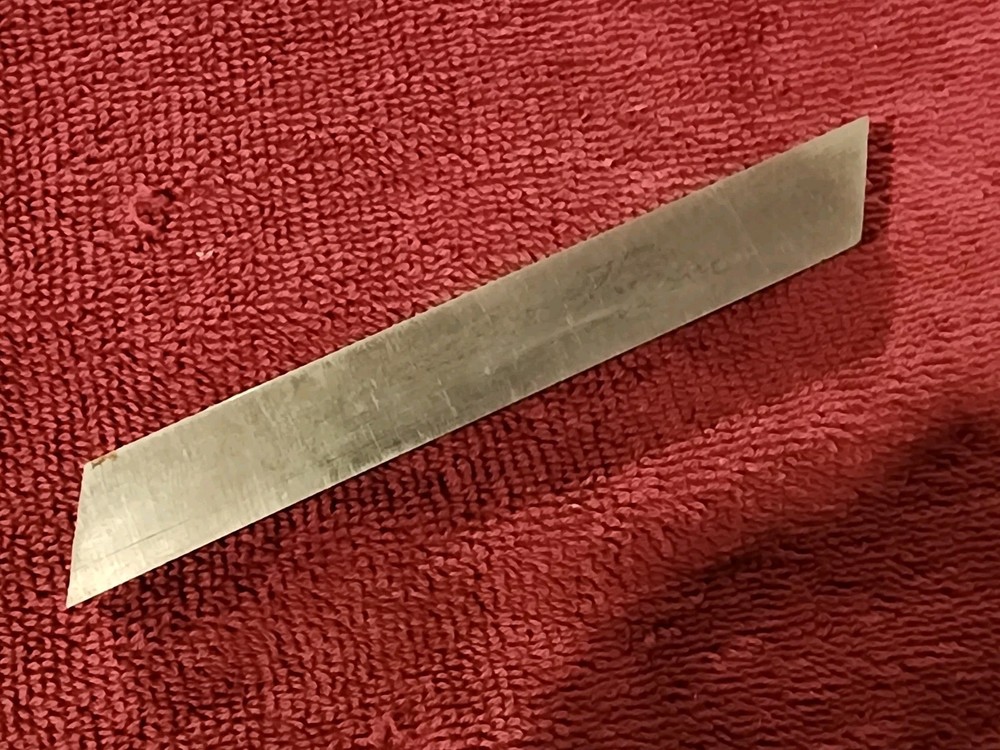 Unmarked 5/8" x 4-7/8" Lathe Tool Bit Blank
