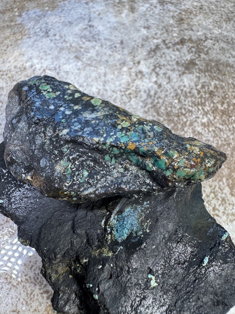 Natural Hubei turquoise nuggets
