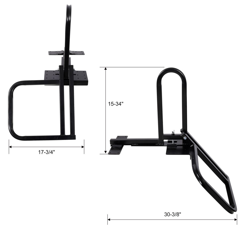 Foldable Pickup Truck Tailgate One-Step Ladder,Universal Tailgate Mounting Step