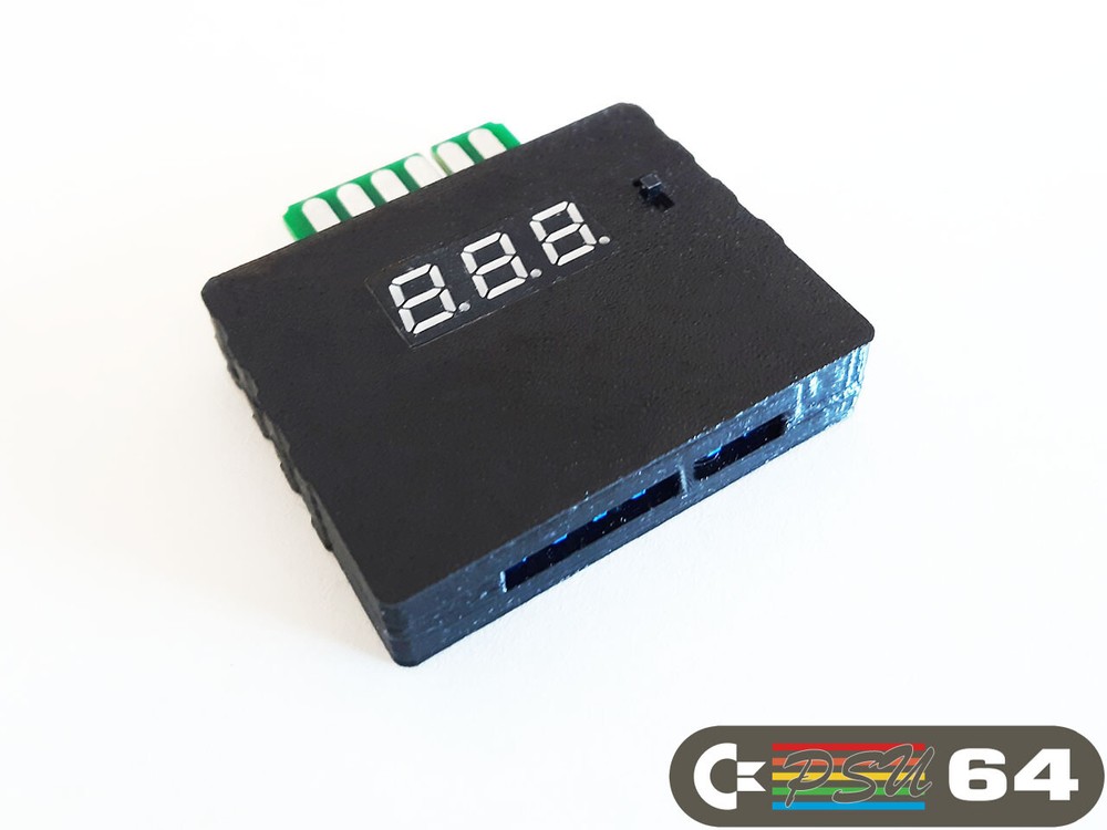 Commodore C64 voltmeter. C64, C128 & VIC-20 computers compatible. Adjustable!