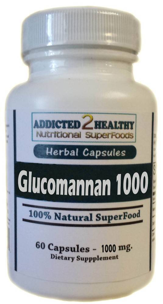 Glucomannan 1000 (Konjac Root) 60 Capsules
