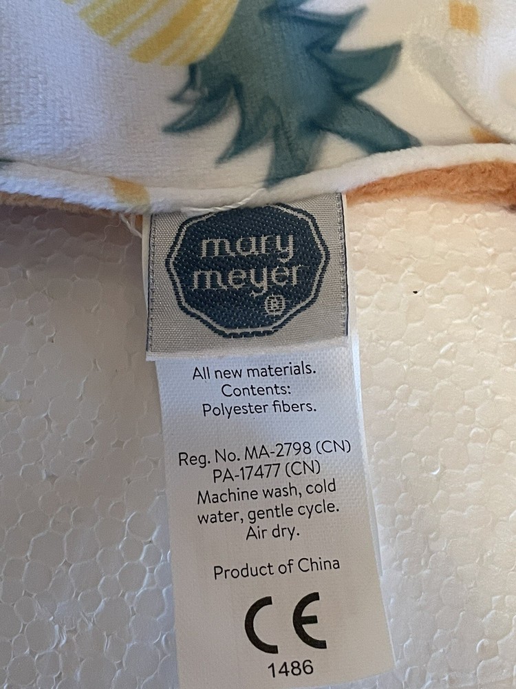 Mary Meyer Pineapple Lovey Security Blanket Plush